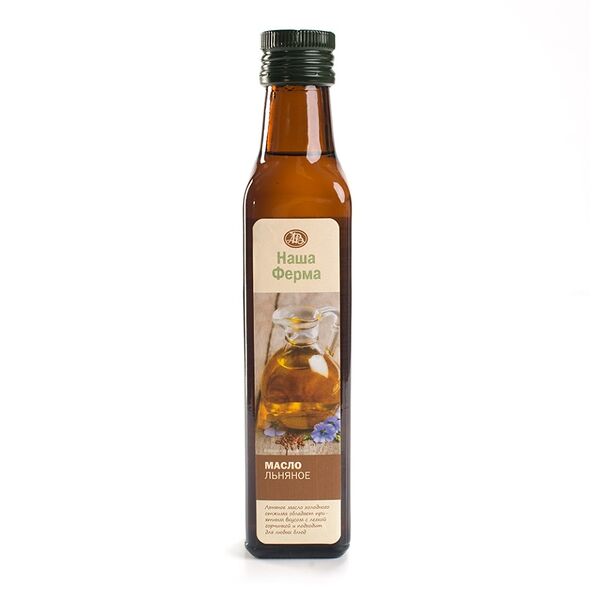 Масло льняное Наша Ферма