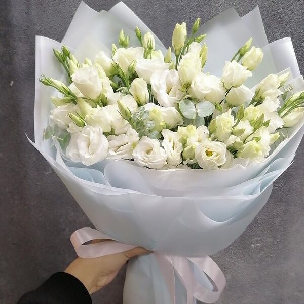 Букет Воздушный из эустомы