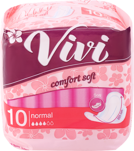 Vivi прокладки женские comfort soft normal 10 шт