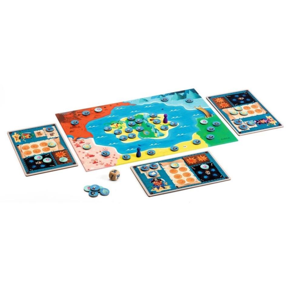 

Игра настольная «Остров пиратов» 5+, Djeco