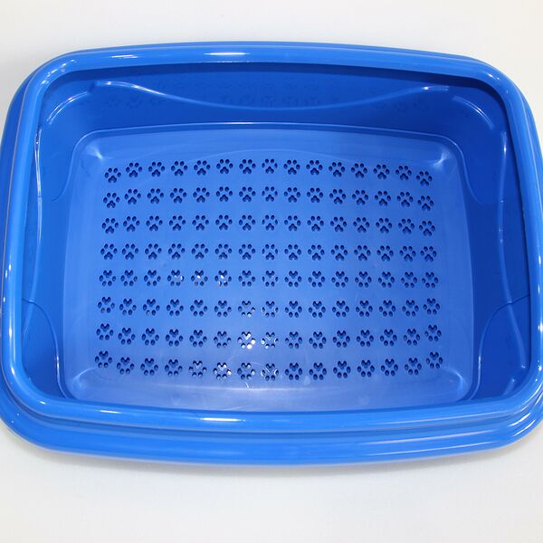 Туалет для кошек Триплекс средний, синий