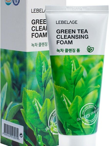 Пенка для умывания Lebelage с экстрактом зеленого чая 100мл
