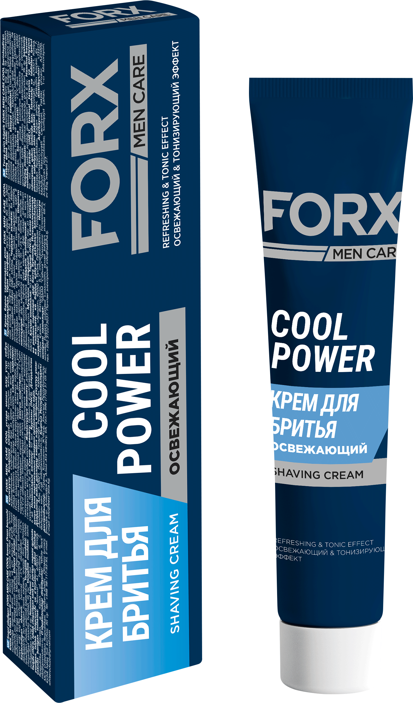 

Крем для бритья FORX Men care Cool Освежающий, 50 мл