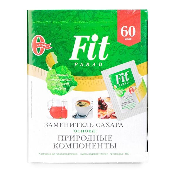 Заменитель сахара Fit Parad №7 саше 60 шт