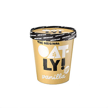 Мороженое Oatly! овсяное безлактозное Ваниль 340г, Швеция