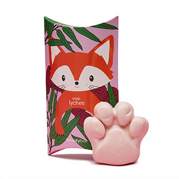 Конжаковое мыло Beauty Bar для умывания лица с ароматом личи