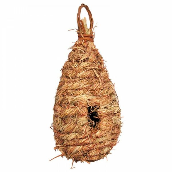 Гнездо-домик Triol NATURAL Капля из луговых трав для птиц 9*20 см