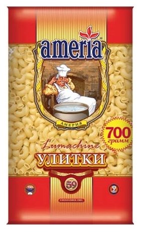 

Макароны Ameria Улитки № 59