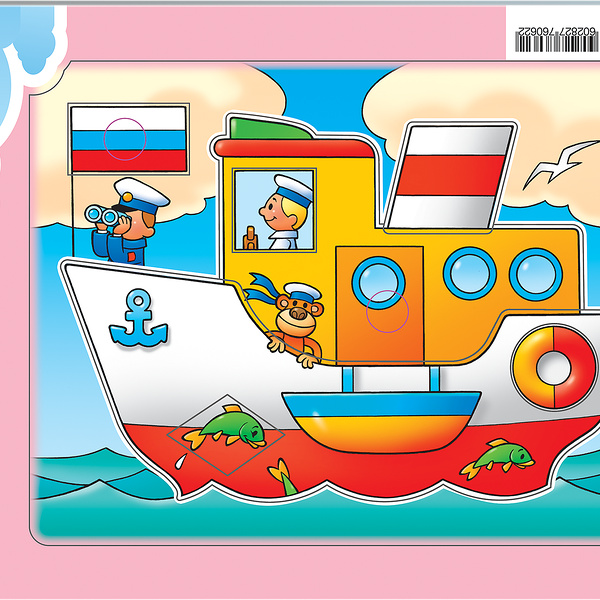 Пазлы STEP PUZZLE Baby Step, развивающие, средние