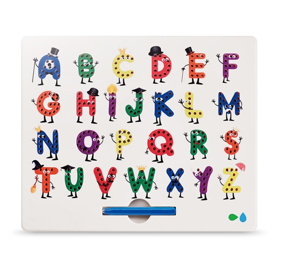 

Планшет для рисования Magboard «Алфавит» English, 3+ магнитный, «Назад к истокам»