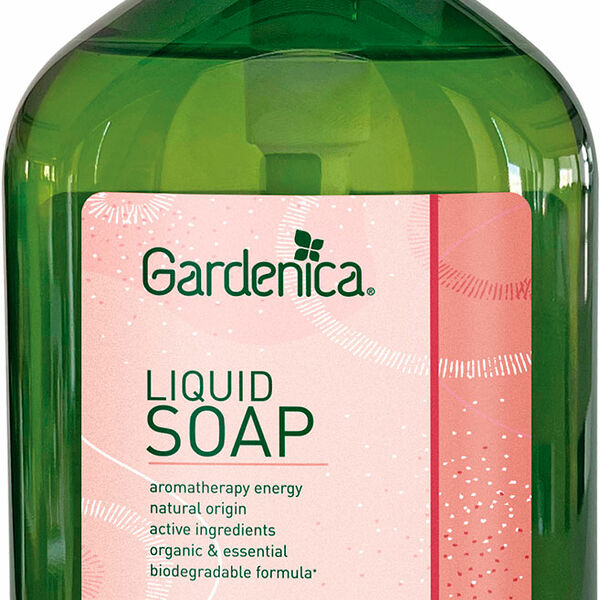 Мыло для рук Gardenica цветок фрез и аргановое масло, 400 мл