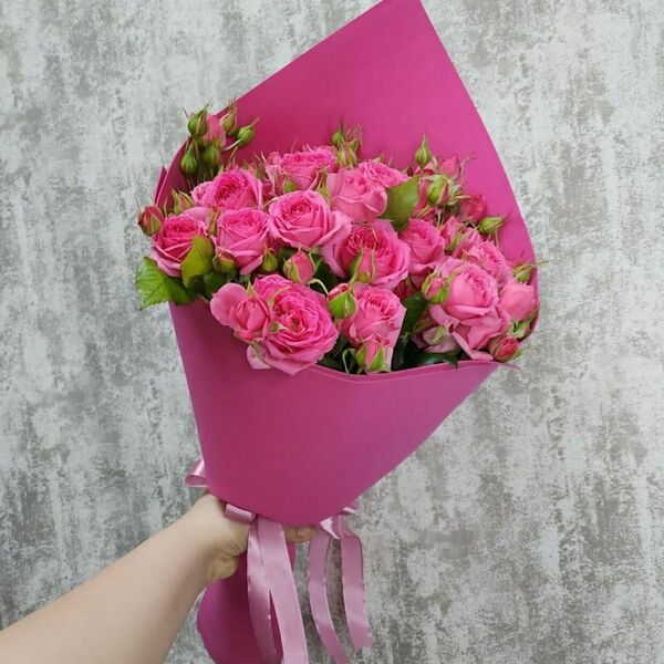 Букет из 5 кустовых роз