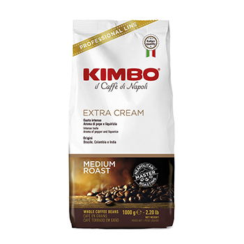 

Кофе в зернах Kimbo Extra Cream средней обжарки 1 кг
