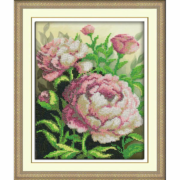 Б1216 Набор для вышивания бисером 'Нежность утра' 25х20 см