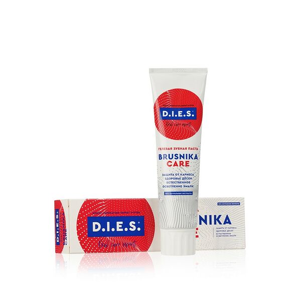 Комплексная зубная паста D.I.E.S. Brusnika Care