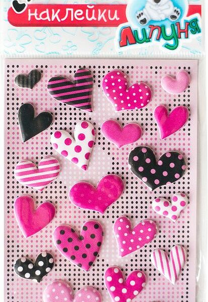 Наклейки Липуня Зефирные в ассортименте