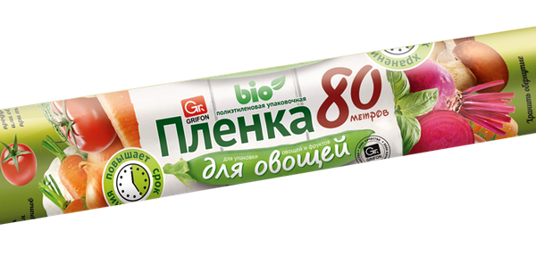 Пленка для хранения овощей GRIFON Bio 29см х 80м
