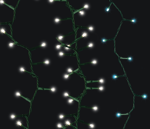 

Электрогирлянда для внутренних помещений и улицы LUMINEO 750LED-ламп, 10% мерцающих flash-ламп, 16м, теплый белый, IP44 Арт. 9917979