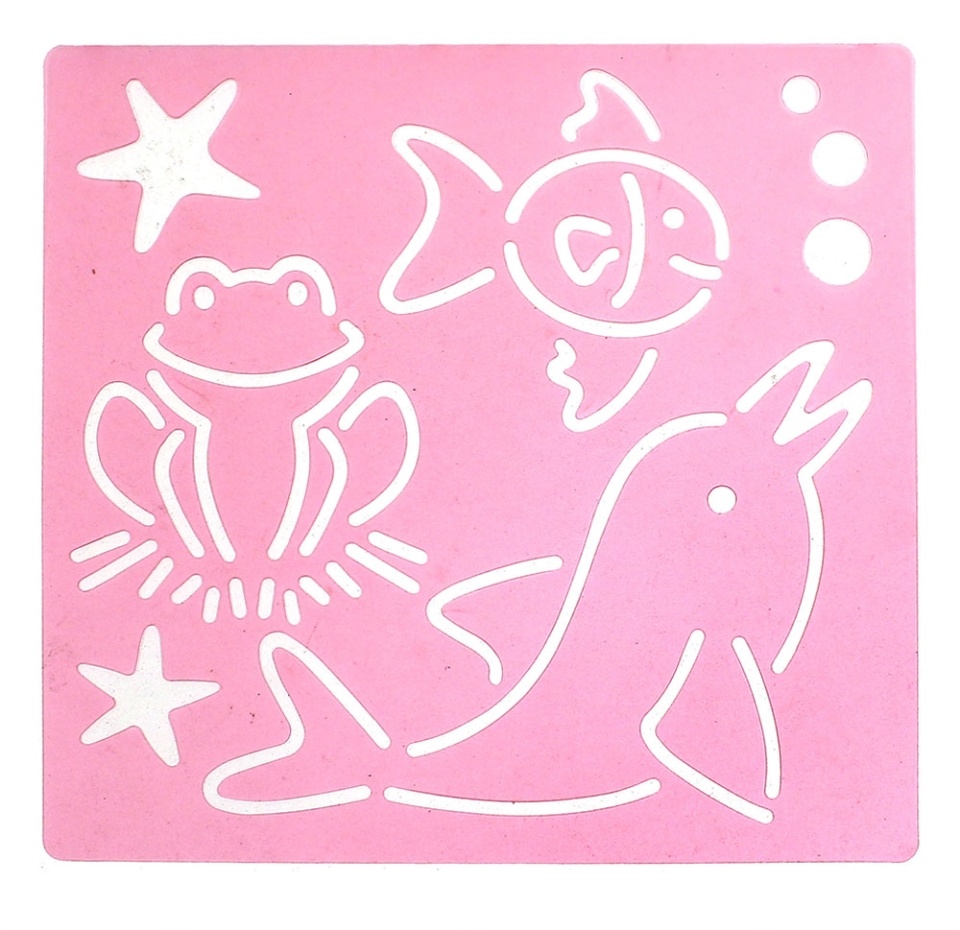 

Книга «Рисуем по трафаретам животных», «Лабиринт», Малайзия