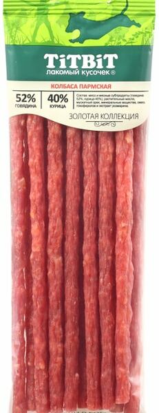 Лакомство для собак TiTBiT Колбаски пармские 80г