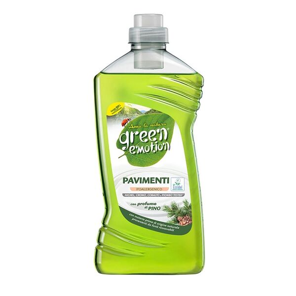 Средство для мытья полов универсальное с ароматом хвои, Green Emotion, 1