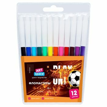 Фломастеры 12 цв Футбол WP_92102