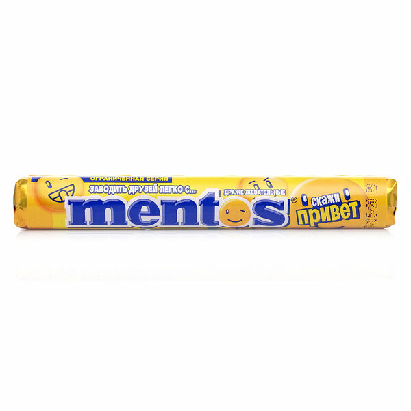 Драже жевательное со вкусом Лимонад ТМ Mentos (Ментос)
