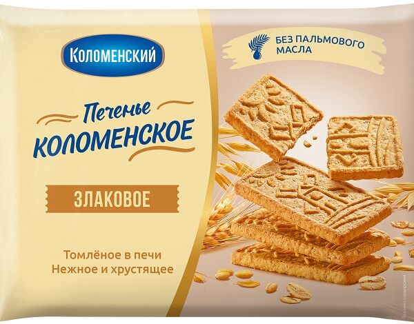 Печенье Коломенское злаковое 240г