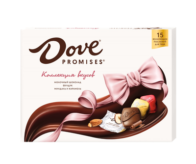 Набор конфет Dove Promises, молочные, ассорти