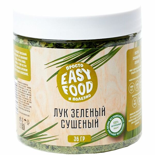 Лук зелёный сушёный ТМ Easy Food (Изи Фуд)