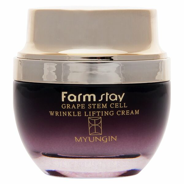 FARMSTAY Крем для лица с лифтинг-эффектом с фитостволовыми клетками винограда, 50 мл