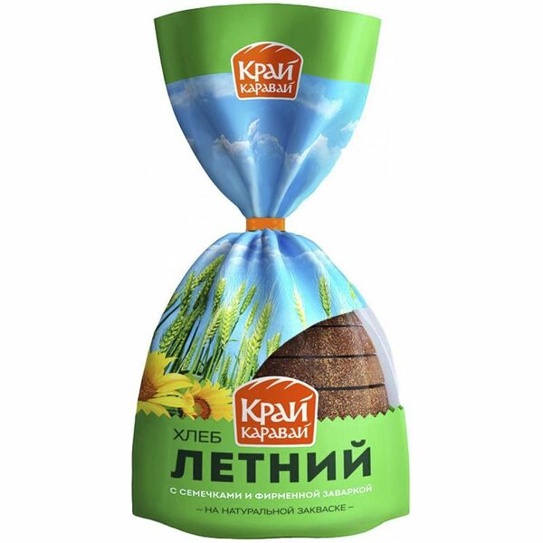 Хлеб Край Каравай Летний в нарезке