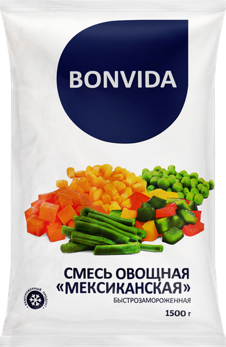 

Смесь овощная BONVIDA Мексиканская