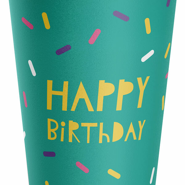 Стаканы картонные Пакетико Happy Birthday 6х250 мл