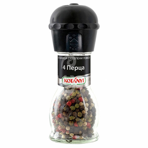 4 Перца KOTANYI 35гр мельница