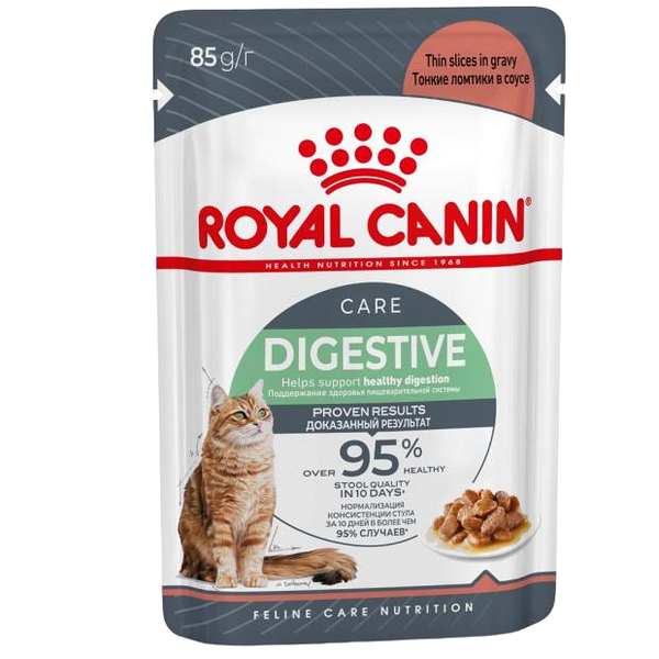 Влажный корм для кошек Royal Canin Digestive Care с чувствительным пищеварением, 85г