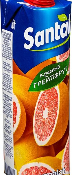 Напиток Santal Красный грейпфрут 1л