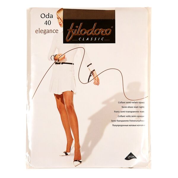 Колготки Filodoro Classic Oda цвет ореховый, 40 den, размер 2