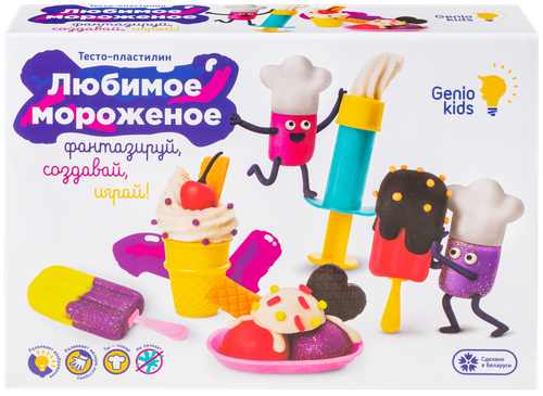 

Набор для лепки Genio Kids Любимое Мороженое