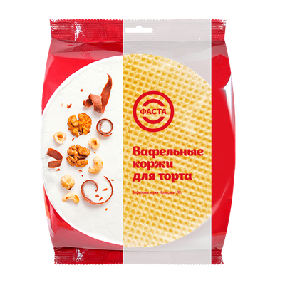 Вафельные коржи для торта Классика 90г