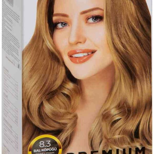 Крем-краска для волос Maxx Deluxe Premium 8.3 медовая пенка