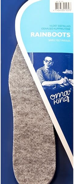 Стельки OmaKing Rainboots теплые р.38-39