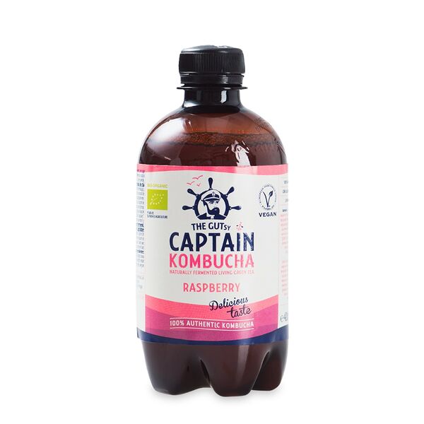 Напиток Комбуча The GUTsy Captain Малина 0.4 л, Португалия