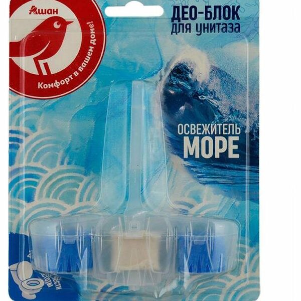 Подвесной блок для унитаза Ашан Красная Птица море