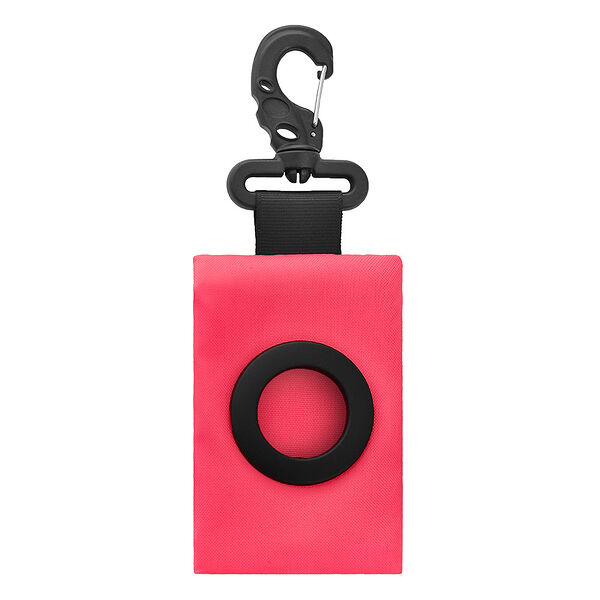 Холдер для гигиенических пакетов Yami Yami для уборки за собакой, розовый 7,5*11,5 см