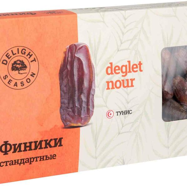 Финики сушёные Moon Dates Deglet Nour отборные с косточкой 1 кг