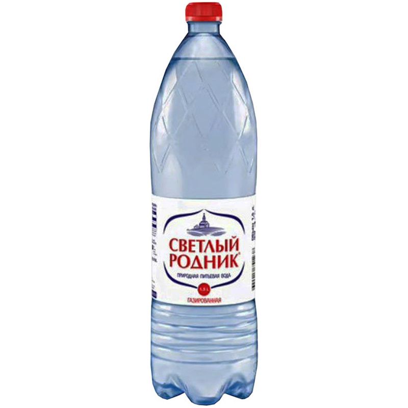

Вода питьевая Светлый родник газированная 1.5 л