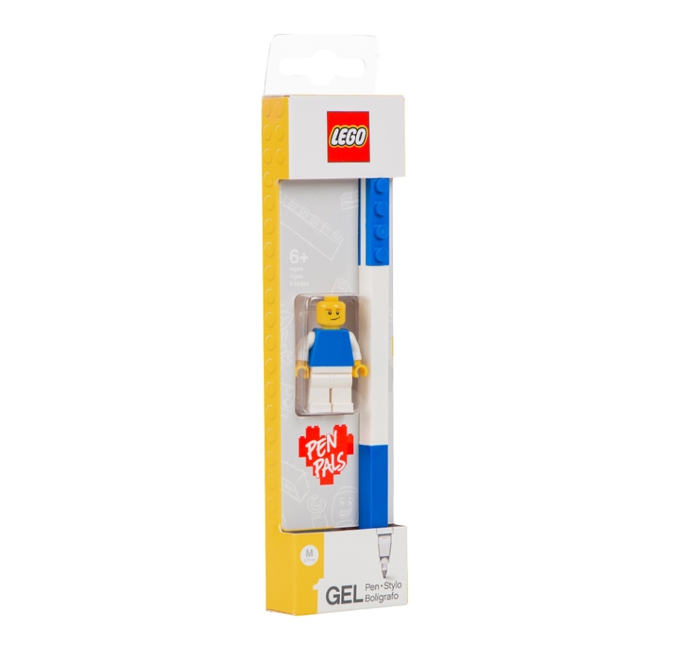 

Ручка Lego Classic гелевая синяя с мини-фигуркой