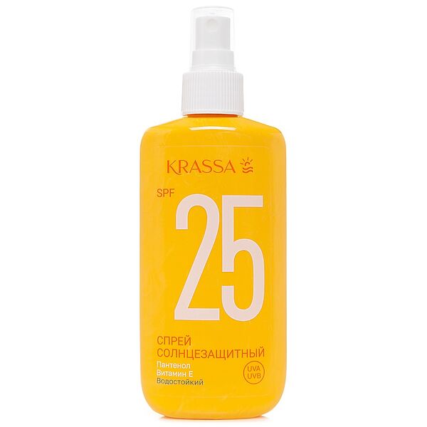 Спрей солнцезащитный Krassa SPF 25 150 мл