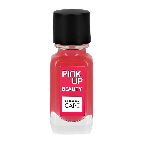 Средство для укрепления, защиты и питания ногтей Pink Up Beauty rasberry care 11 мл